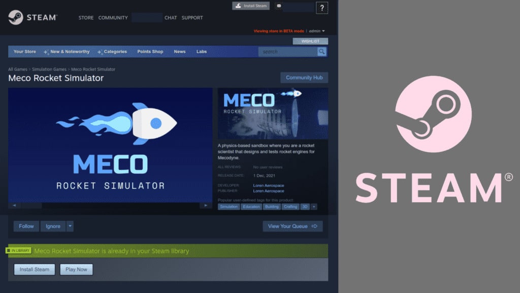 Meco Coming Soon on Steam